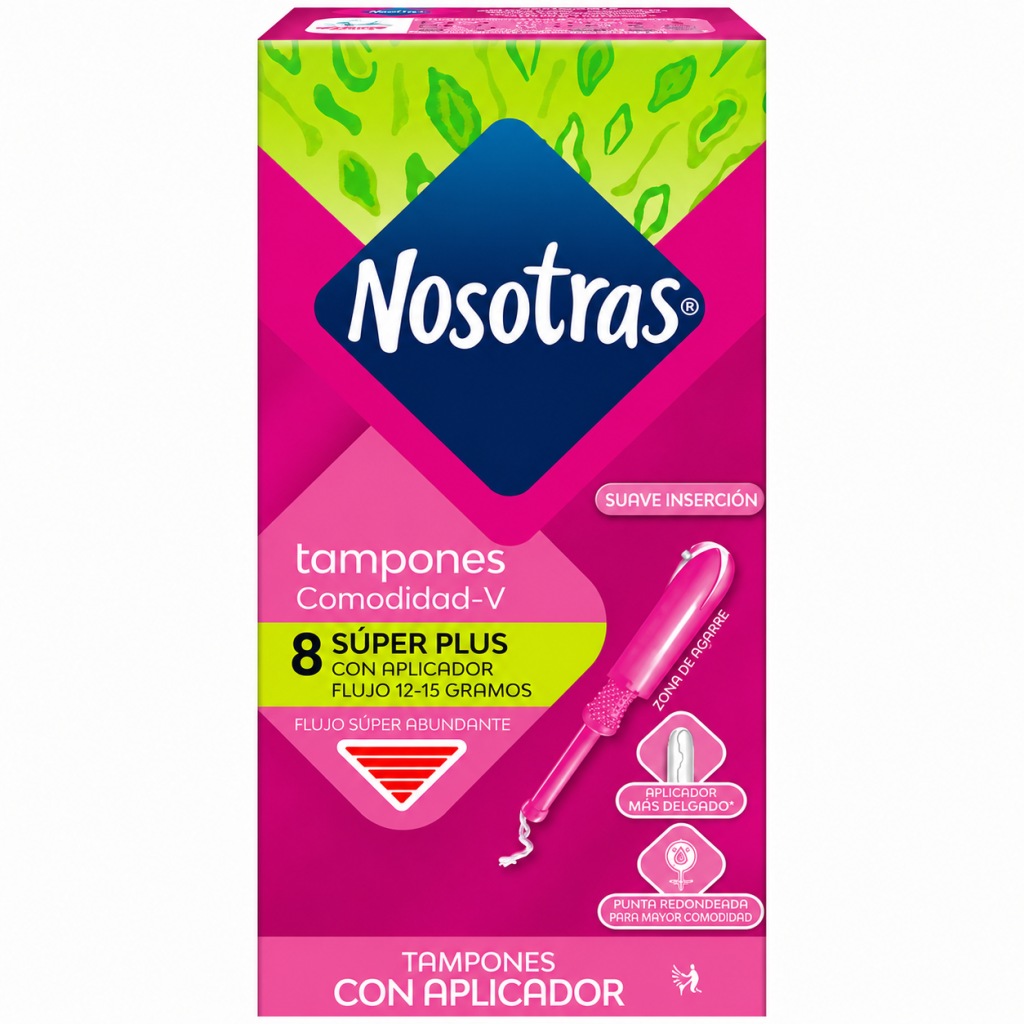 Tampones Nosotras Aplicador 8 un