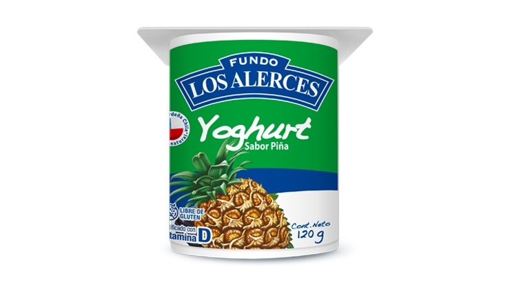 Yogurt Alerces Colun Pina