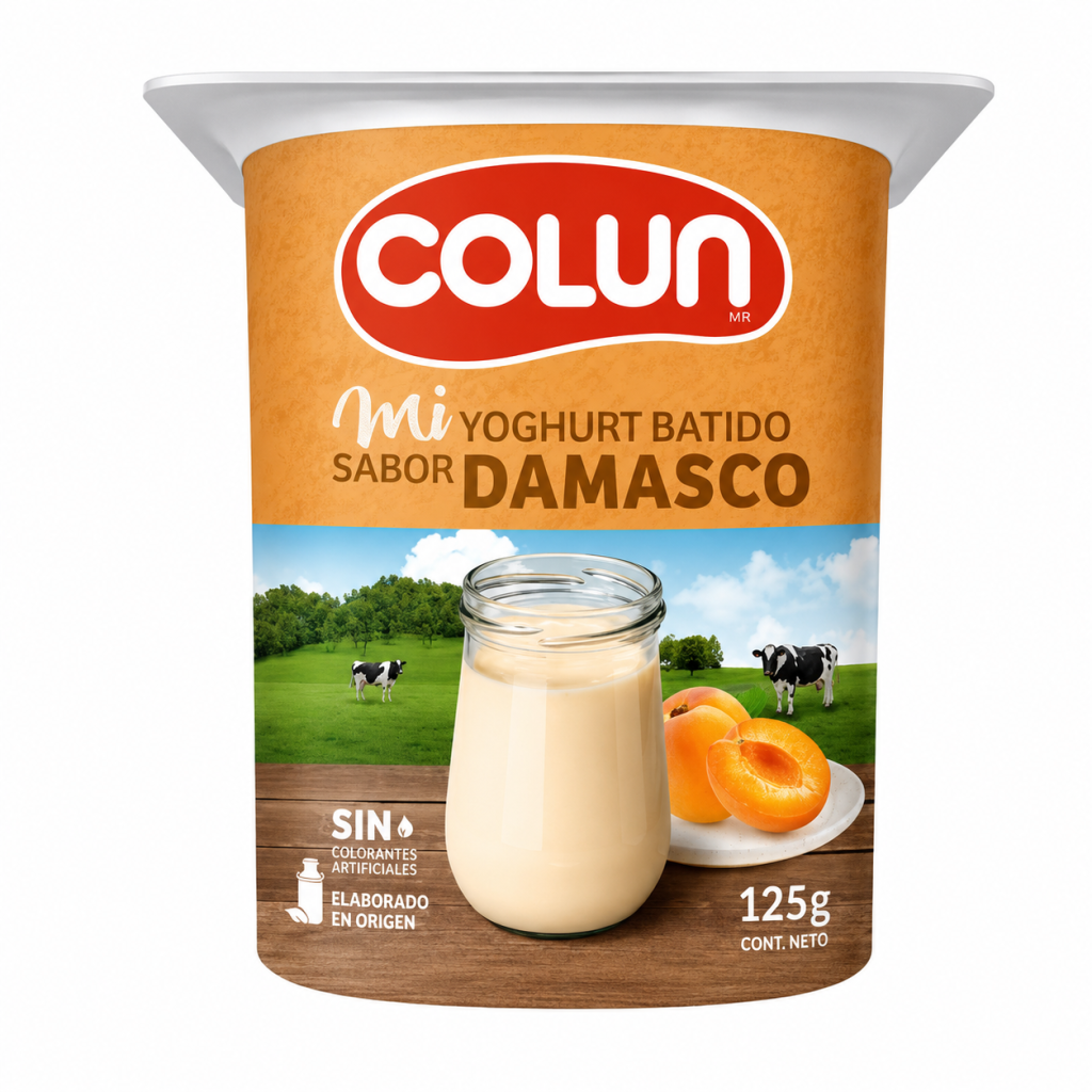 Yogurt Colun Damasco